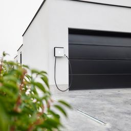 Smappee EV home charger ireland ev charging black